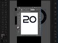 How to create 3D number in illustrator/adobe illustrator tutorial