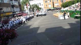 Schützenfest Willich 20150711 Musikparade Ausmarsch der Musikzüge