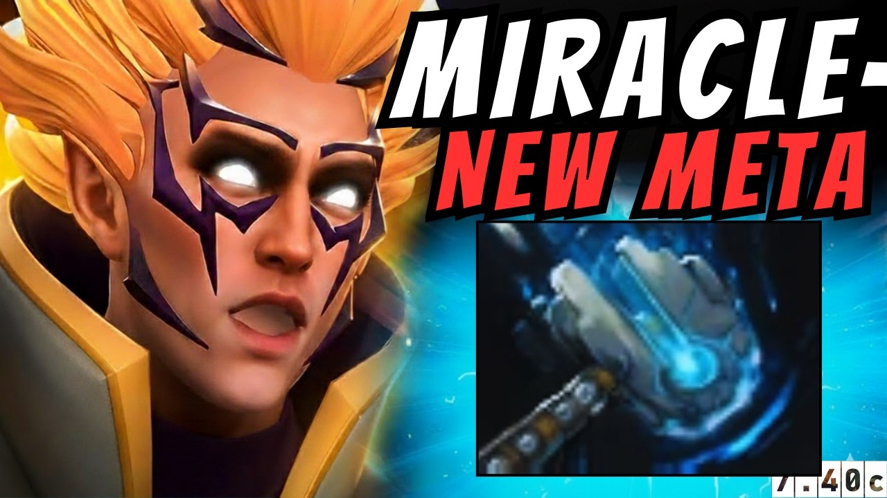 MIRACLE- INVOKER НОВАЯ МЕТА?! ☄️🔨 METEOR HAMMER ПЕРВЫМ ПРЕДМЕТОМ — ИМБА?! 😱
