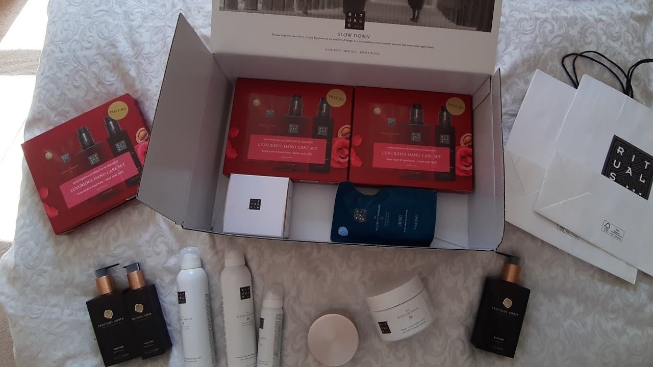 Rituals order. The day when I got to treat myself with 20% off 