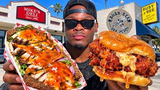 Trying 5 BIG BACK Sandwiches in LA!