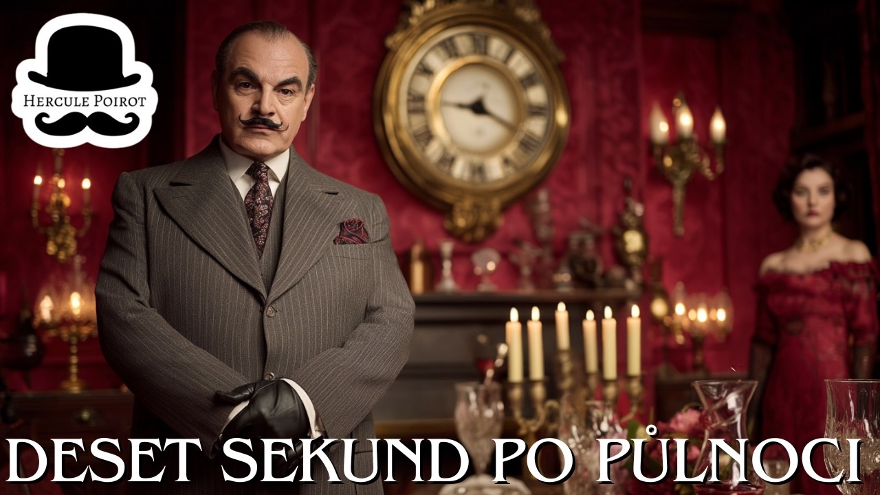 Deset sekund po půlnoci | Hercule Poirot | Audiokniha Agathy Christie