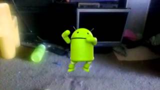 Dancing droid dances in my backroom 3
