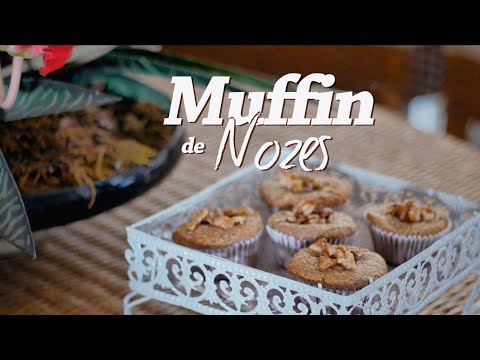 Vídeo: Muffins De Nozes