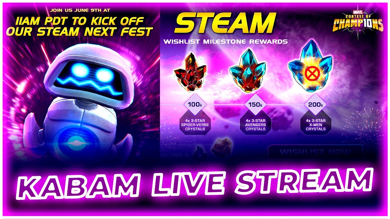 🔴 TENEMOS DIRECTO de KABAM por LANZAMIENTO en STEAM MARVEL BATALLA