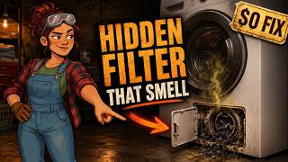 Your Washing Machine Has a Filter You've NEVER Cleaned — That's Why It Smells