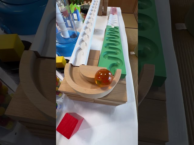 Marble Run vol.4 ☆ ASMR video of the sound of rolling marbles.