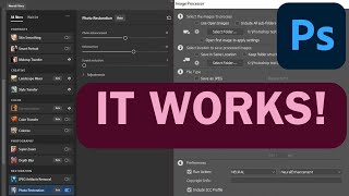 How to include neural filters in Action in Photoshop screenshot 5