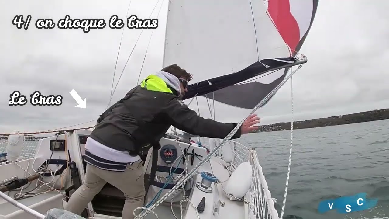 Débuter sous spi symétrique (partie 3) : affaler / ranger