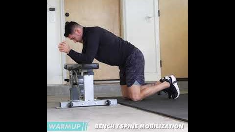 Bench T-Spine Mobilization