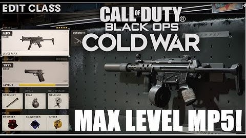 💯MAXED OUT MP5💯  - High Kill Gameplay and Best Attachments! Call of Duty: Black Ops Cold War