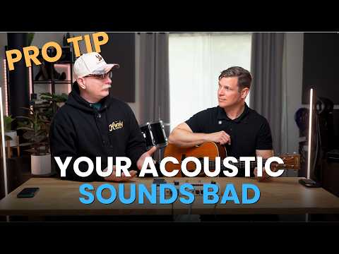How to Easily Fix Your Live Acoustic Guitar Sound in Seconds