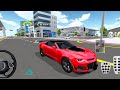 New Camaro ZL1 red 🚗 car नई कैमारो ZL1 लाल 🚗 कार 3D Driving class gameplay #viralvideo 