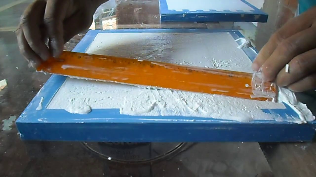 como fazer placa de gesso 3d em forma de silicone. YouTube