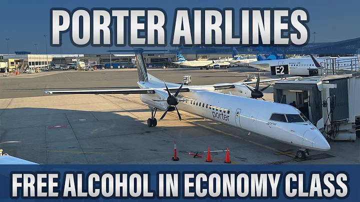 Porter Airlines Review - Free Alcohol in Economy