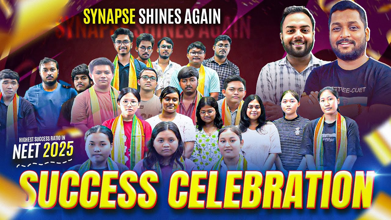 NEET 2025 Biggest Success Story | Synapse Tops Tripura Again! 🎉🔥