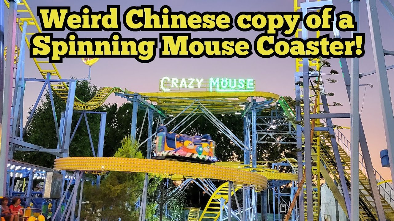 Crazy Mouse - Mounted HD On-Ride POV | 🇫🇷 Luna Park Fréjus 2022