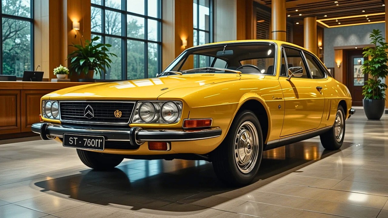 1970-75 Citroen SM: The Engineering Marvel with a Maserati Heart!