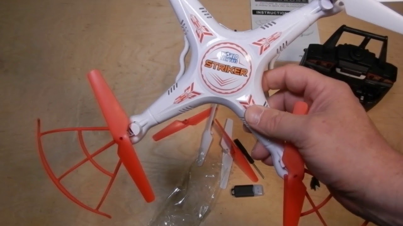 Review of the World Tech Toys Striker Spy Drone - YouTube