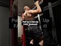 Pull Up &amp; Chin Up FAST Workout! 🔥💪🔥 #shorts #backworkout #fitover50