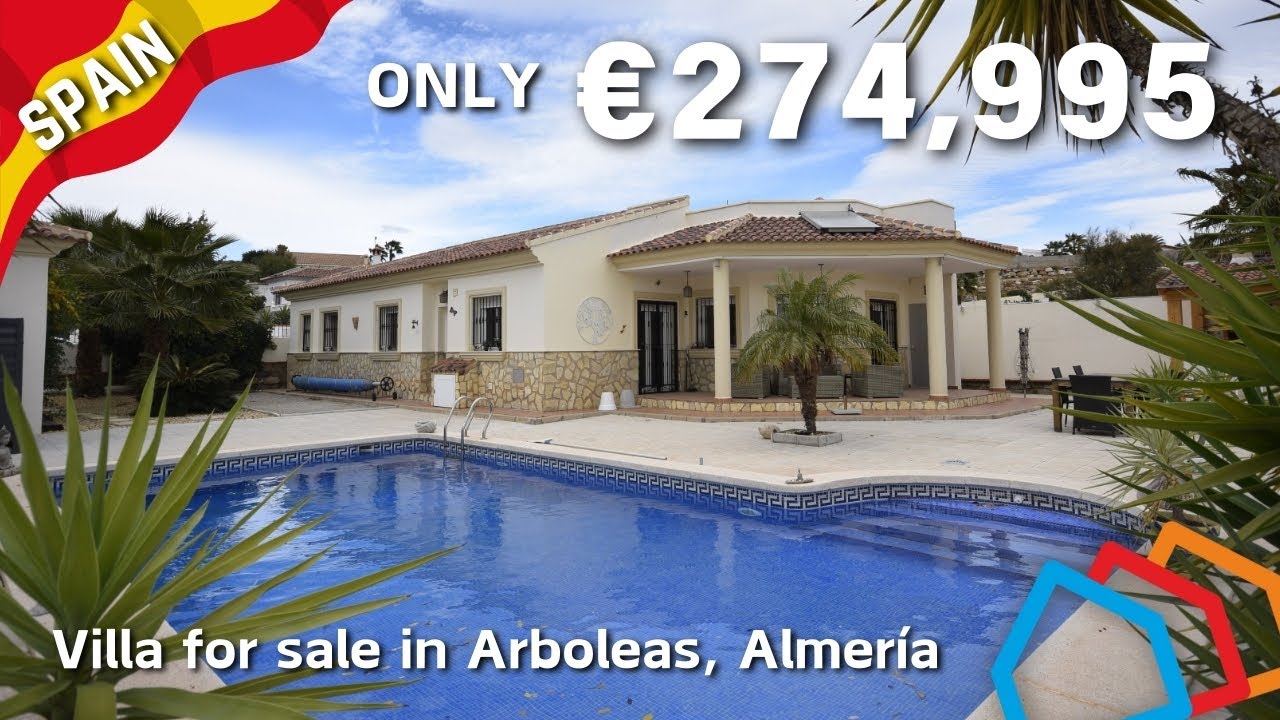 RESERVED! Villa Eterna  | Stunning 4 bed villa with a Pool in Arboleas | Your dream home in Spain!