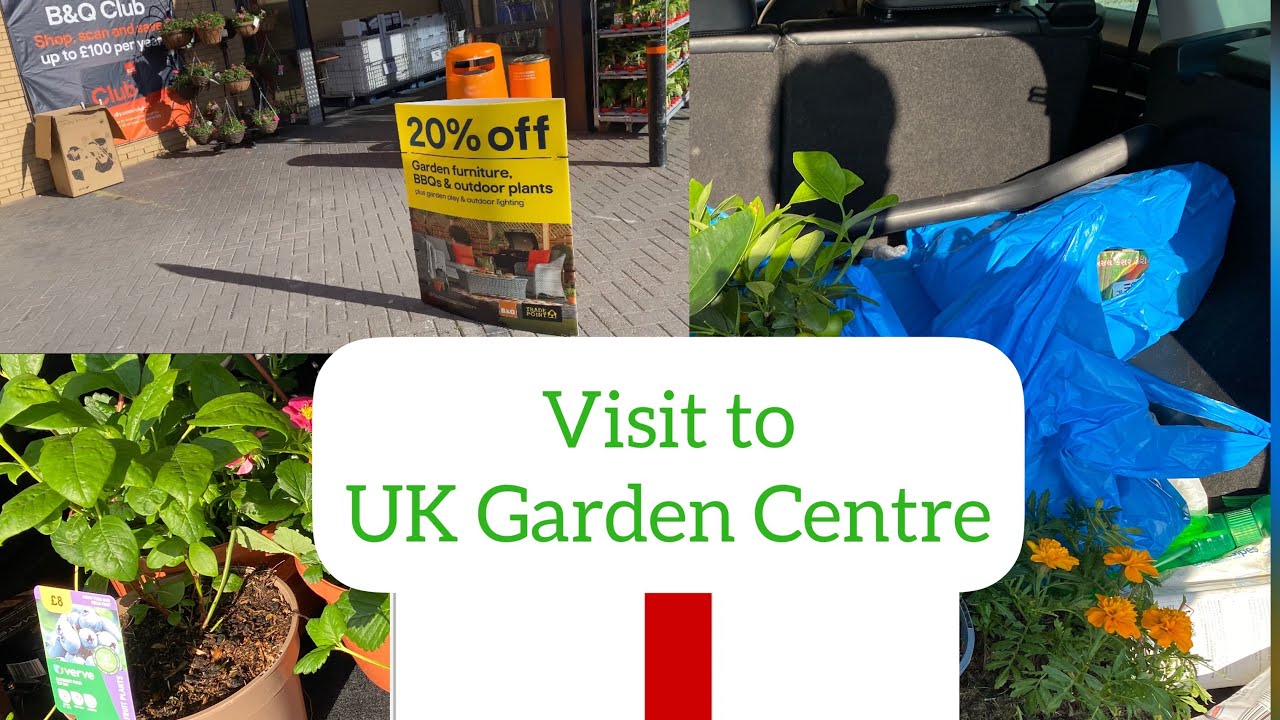 B&Q garden centre UK Indian family in UK YouTube
