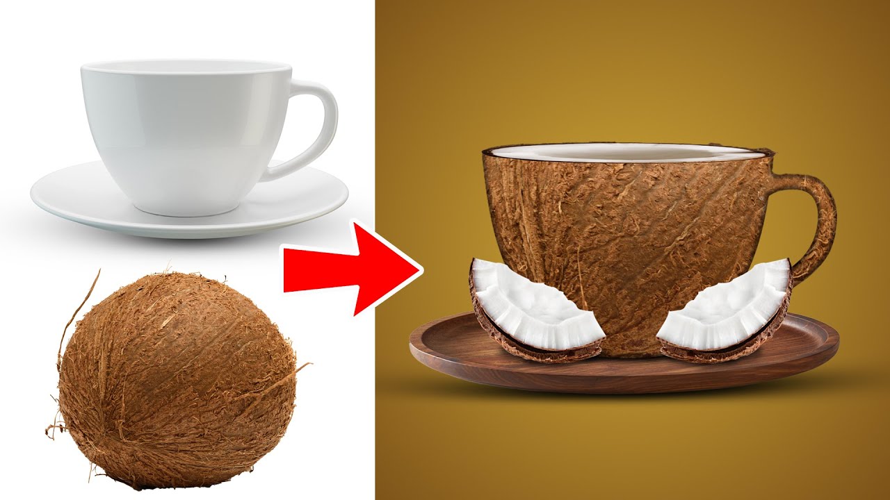 HOW TO MAKE COCONUT CUP MANIPULATION TUTORIAL YouTube