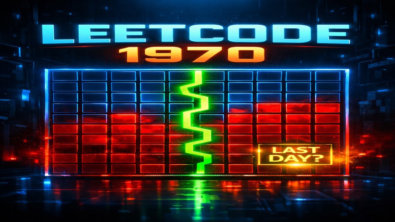 LeetCode 1970: объяснение | Последний день, когда еще можно пересечь границу | Бинарный поиск + BFS