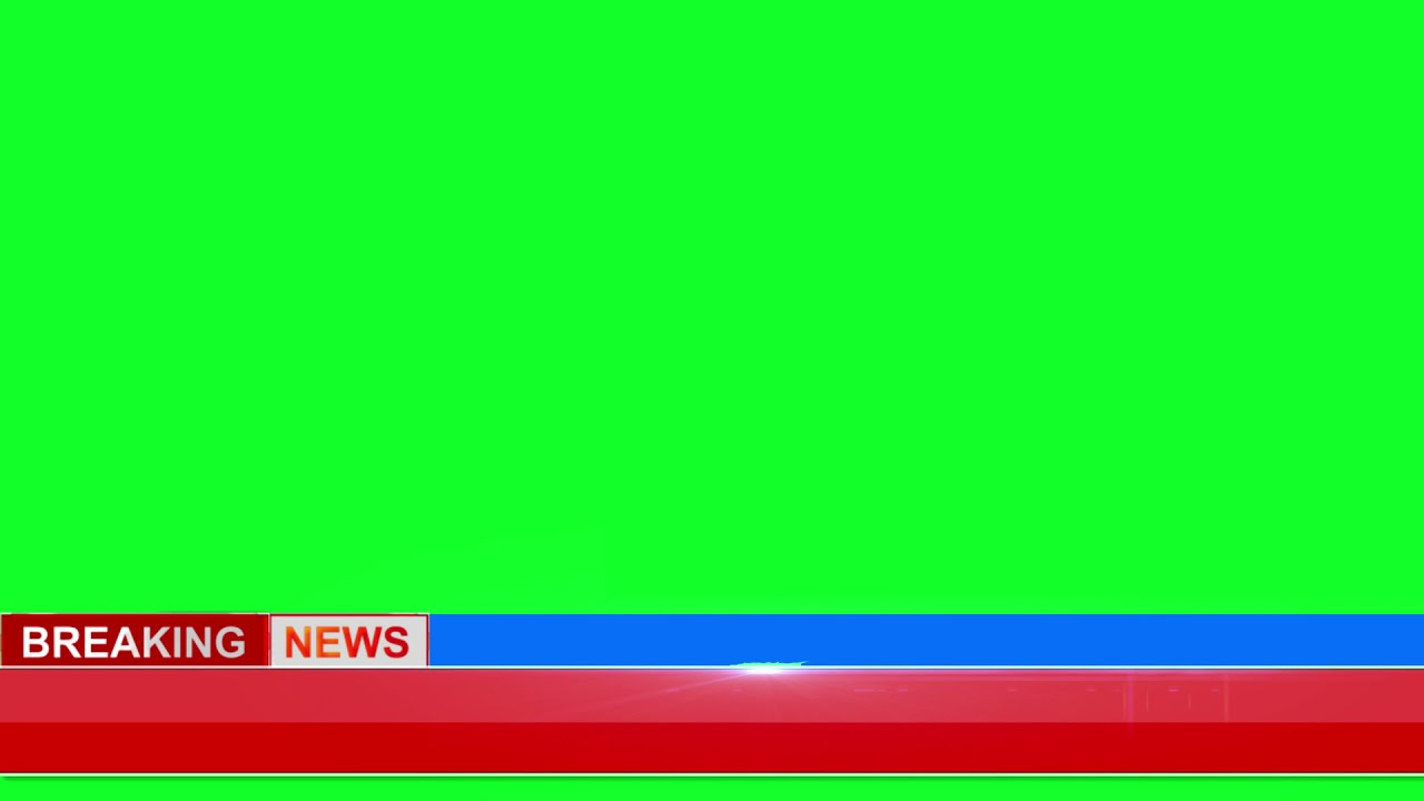 News Template Green Screen News Green Screen Breaking News Green