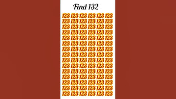 Test your observation skills with this FAST number game #challenge