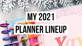My 2021 Planner Lineup  What Planners Will I Be Using Next Year