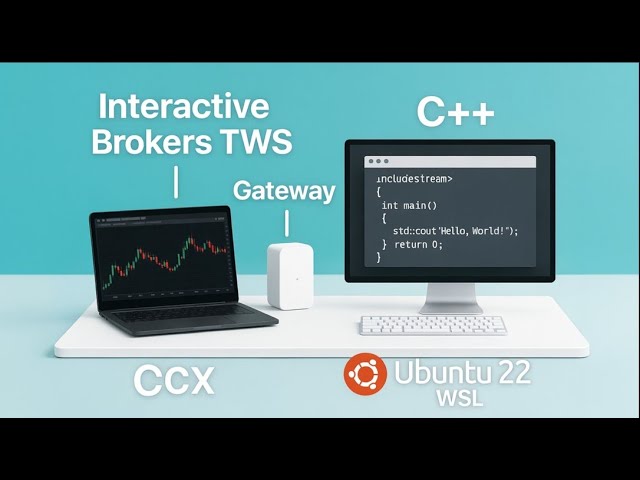 How I Got IBKR TWS & Gateway Working with C++ on Ubuntu 22 (WSL) — Full Setup, Build, Run, and Troubleshooting