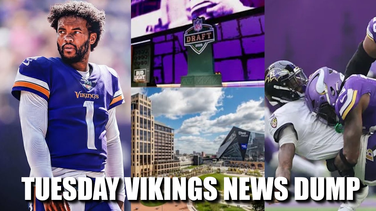 Minnesota Vikings News Dump (5.19.26) | Kyler Stock, Draft in Minne, Joint Practices
