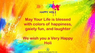 HAPPY HOLI | Applatus Technologies Pvt. Ltd. | Concept to Creation screenshot 3