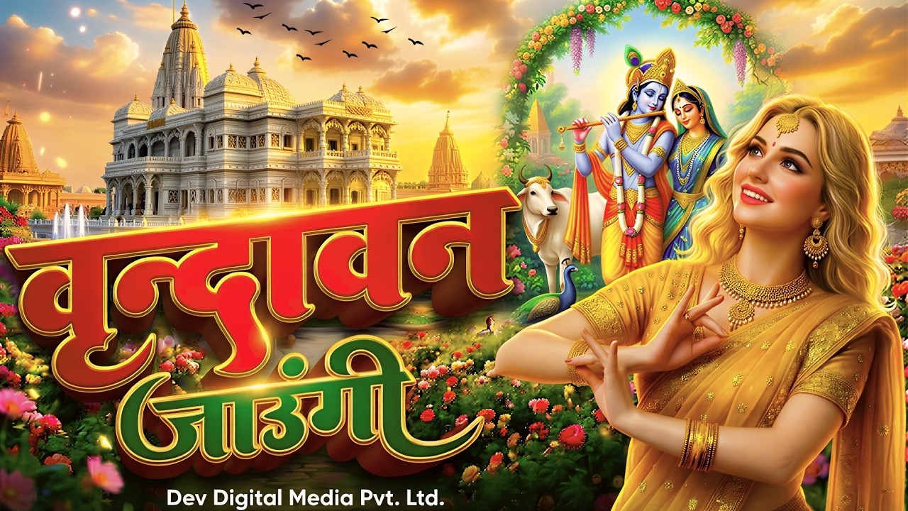 Vrindavan Jaungi | वृन्दावन जाउंगी | मेरे उठे विरह में पीर | Krishna Bhajan 2026 | #krishna #radhe