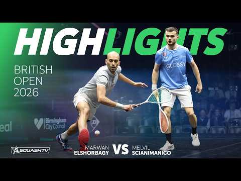 🇫🇷 Scianimanico v Ma.ElShorbagy 🏴󠁧󠁢󠁥󠁮󠁧󠁿 | British Open 2026 | ROUND 2 HIGHLIGHTS