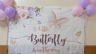 Butterfly Themed Baby Shower| Happy New Month Friends