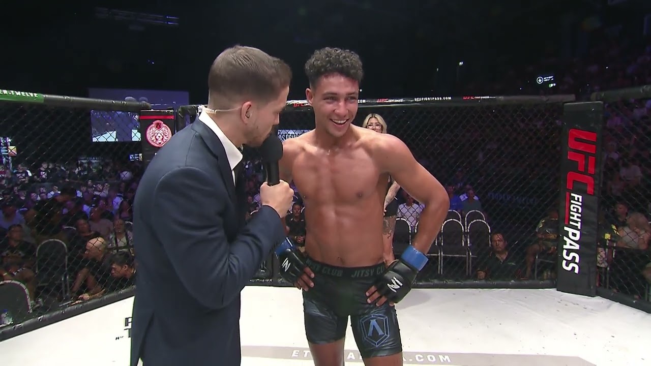 Eternal MMA 82 - Marwan Rahiki - Post Fight Interview