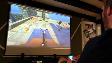 Touchgrind BMX on the big screen