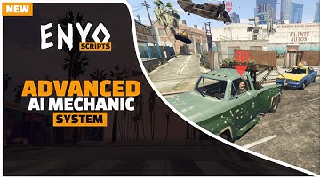 FiveM Advanced AI Mechanic and Towing System [QBCore] [ESX] [STANDALONE] [NEW]