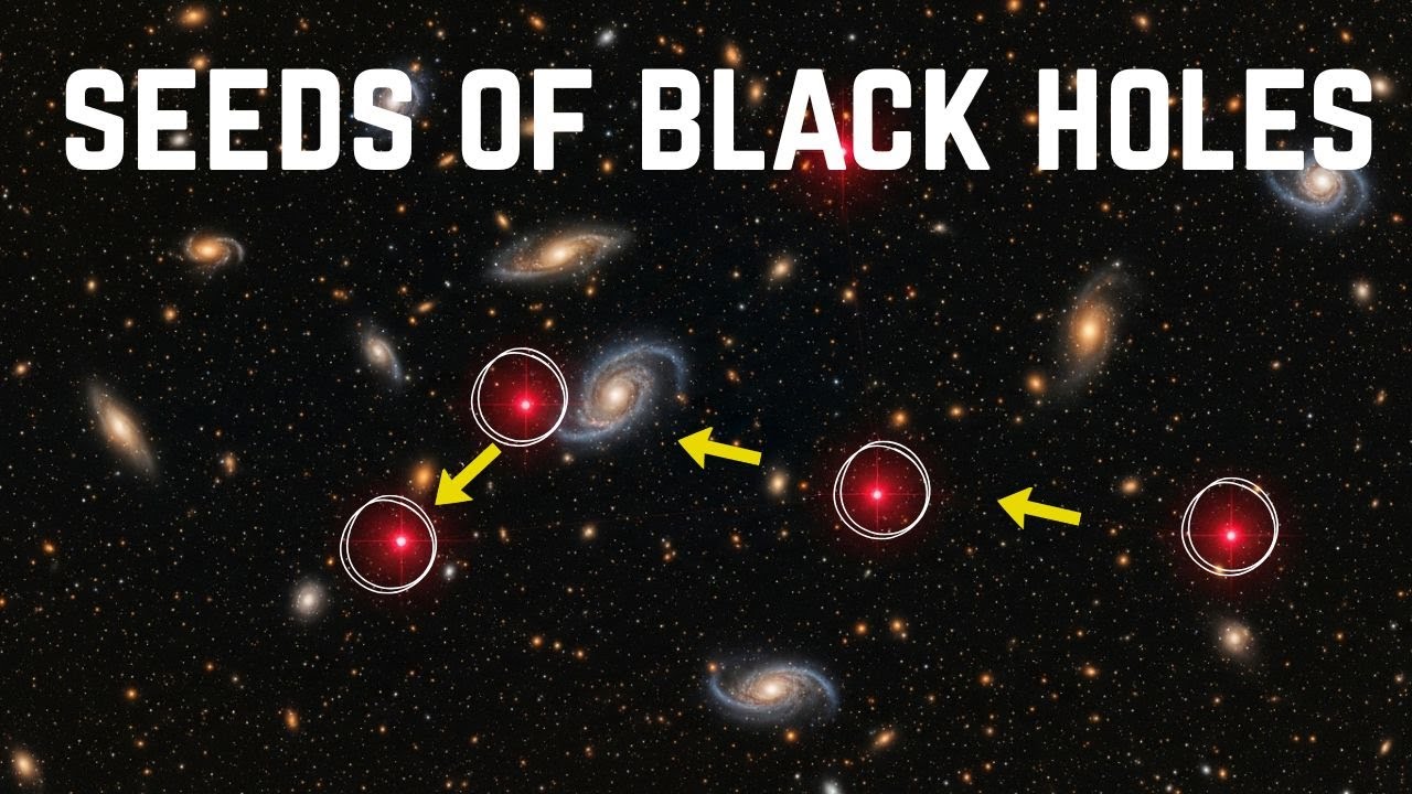 JAMES WEBB SPACE TELESCOPE | Found the Seeds of Supermassive Black Holes....