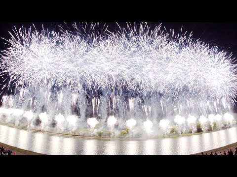 京都南丹市花火大会2024のフィナーレ