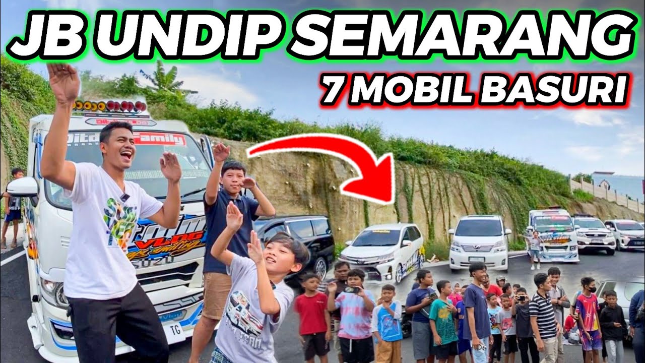 MANIA SEMARANG KEREN‼️😱 - HEBOH KEDATANGAN 7 MOBIL BASURI