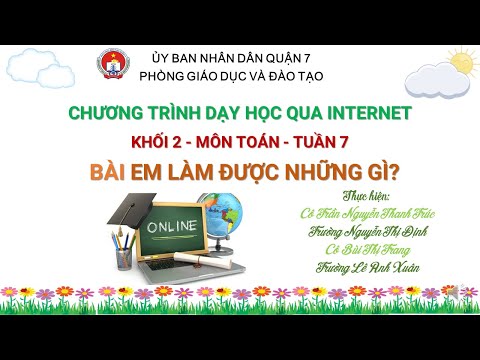 Em làm được những gì? (tiết 1)