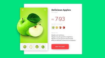 Ecommerce Product Card Design using Html & CSS
