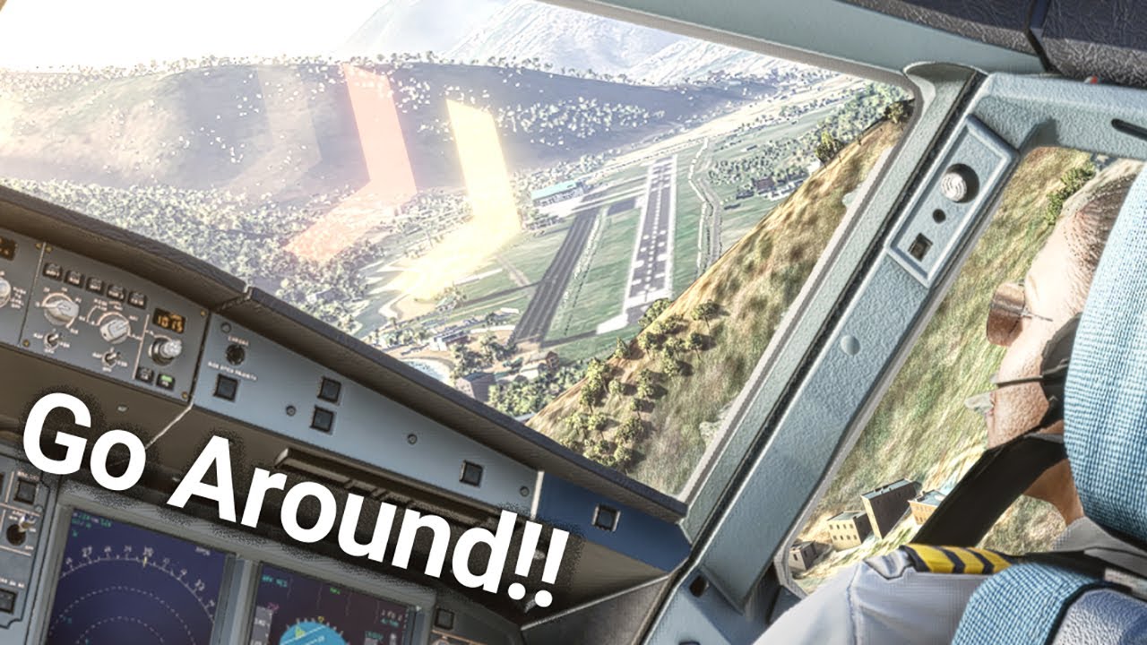 RTX 3090 MSFS 2020 (4K 60 FPS) Landing in Most Dangerous Airport! Microsoft Flight Simulator