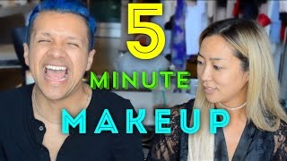 5 Minute Makeup Challenge with Arika Sato | Gabriel Zamora 5 Minute Makeup Challenge with Arika Sato | Gabriel Zamora