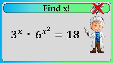 Nice Exponent Math Simplification | Find the Value of X