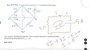 Network Theory Gate Previous years questions solution part1