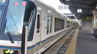 JR西日本 221系 K5編成 草津線 京都行き 223系6000番台+221系 普通 米原行き  南草津駅 膳所駅  20190508